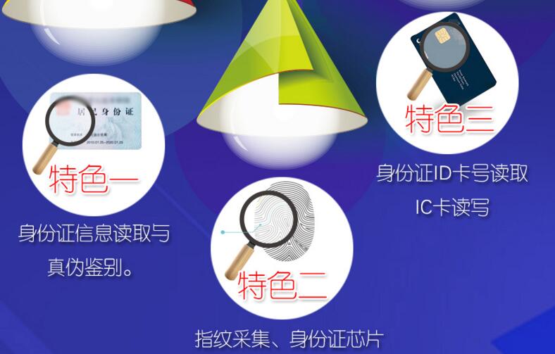 中控ID200身份證+指紋二合一閱讀器